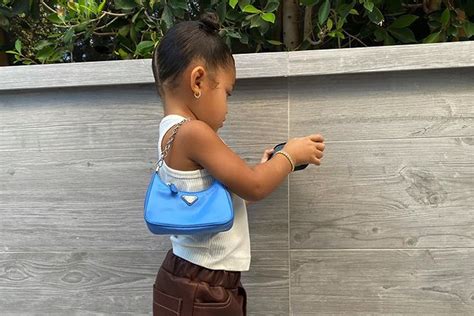 stormi webster prada bags|Stormi Webster Wore a Tiny Prada Bag for Ulta Shopping Trip .